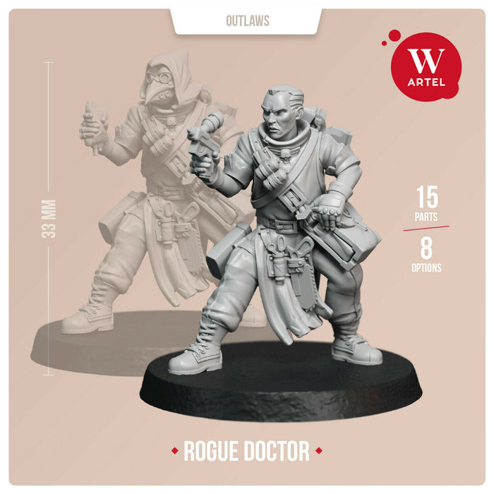 Artel Miniatures - Rogue Doctor New - TISTA MINIS