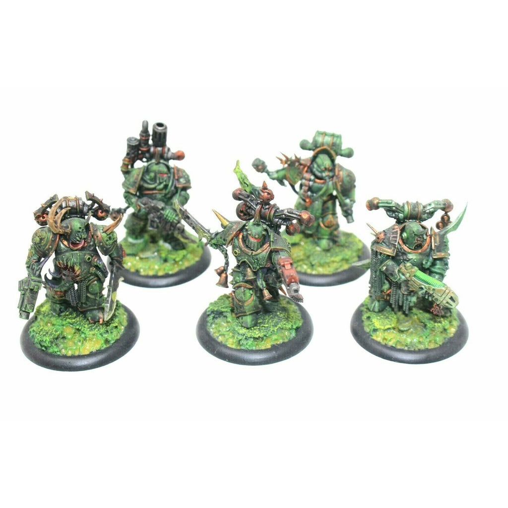 Warhammer Chaos Space Marines Plague Marines Well Painted - A17 - Tistaminis