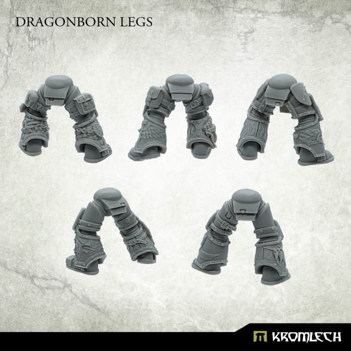 Kromlech Dragonborn Legs (5) New - TISTA MINIS