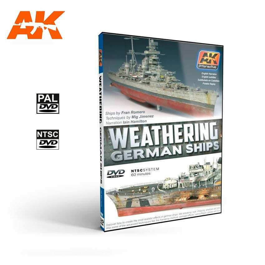 AK Interactive Weathering German Ships (DVD) New - Tistaminis
