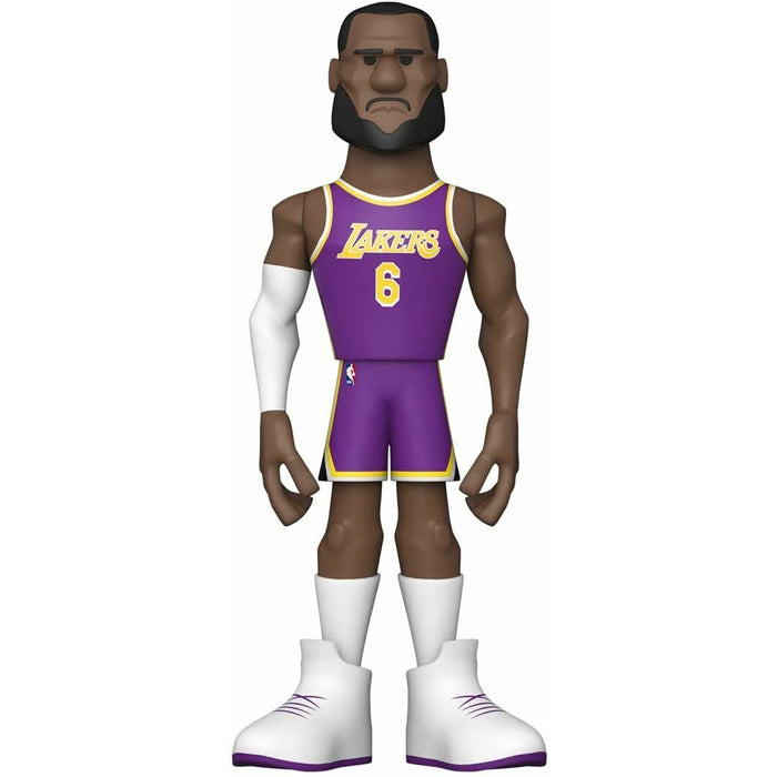 Funko Pop! GOLD 5" NBA LEBRON JAMES LAKERS (CITY UNIFORM) CHASE New - Tistaminis