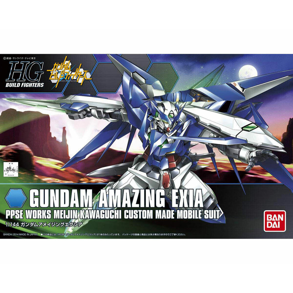 Bandai Gundam HGBF 1/144 Gundam Amazing Exia New - Tistaminis