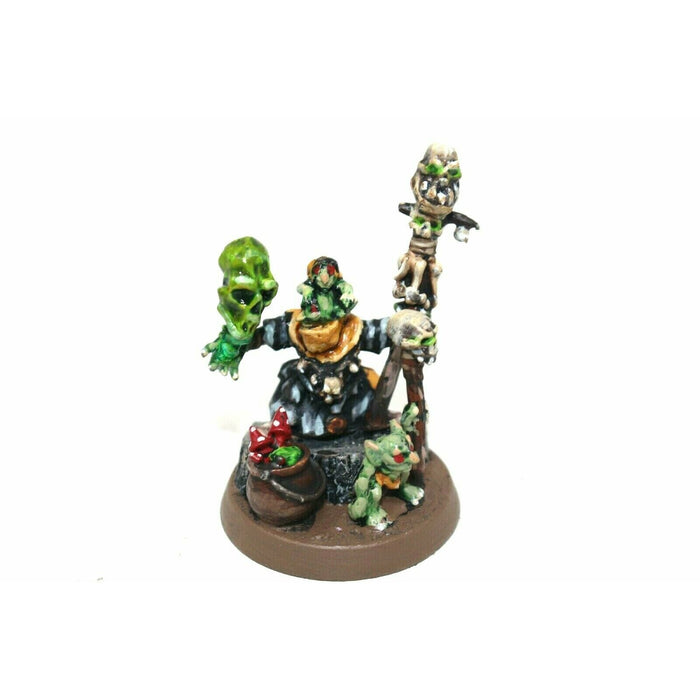 Warhammer Orcs And Goblins Goblin Shaman Metal Well Painted JYS6 - Tistaminis