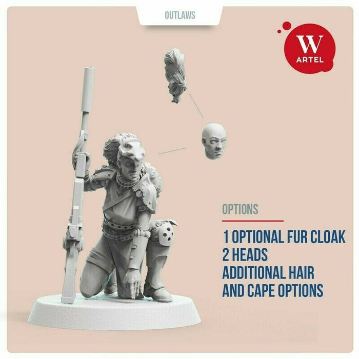 Artel Miniatures - Wildling Scout 28mm New - TISTA MINIS