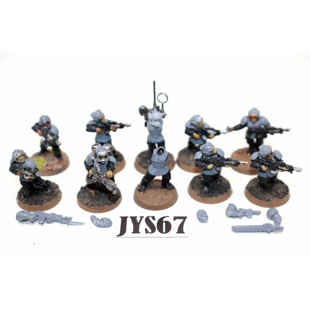 Warhammer Imperial Guard Shock Troopers With Flamer - JYS67 - Tistaminis