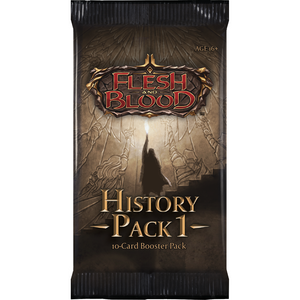 Flesh and Blood History Pack Booster Pack (x1) New - Tistaminis