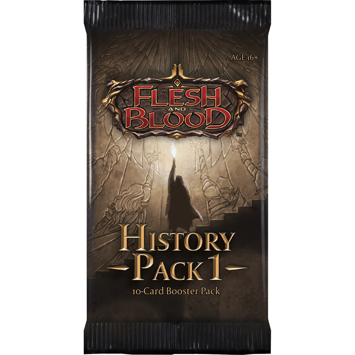 Flesh and Blood History Pack Booster Pack (x1) New - Tistaminis