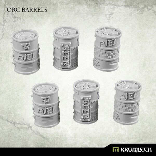 Kromlech	Orc Barrels (6) New - Tistaminis