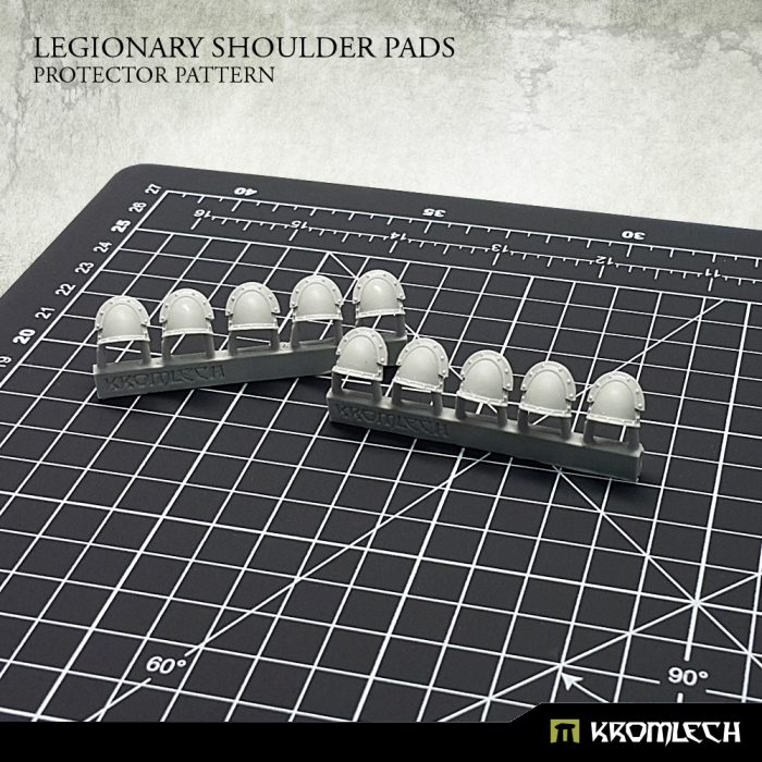 Kromlech Legionary Shoulder Pads: Protector Pattern (10) New - Tistaminis