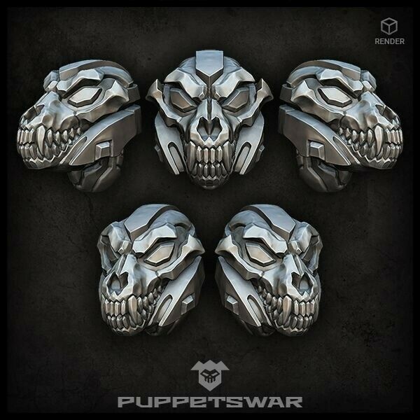 Puppets War Wolf Reaper Helmets New - Tistaminis