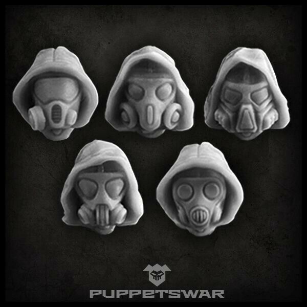 Puppets War Stalkers heads New - Tistaminis