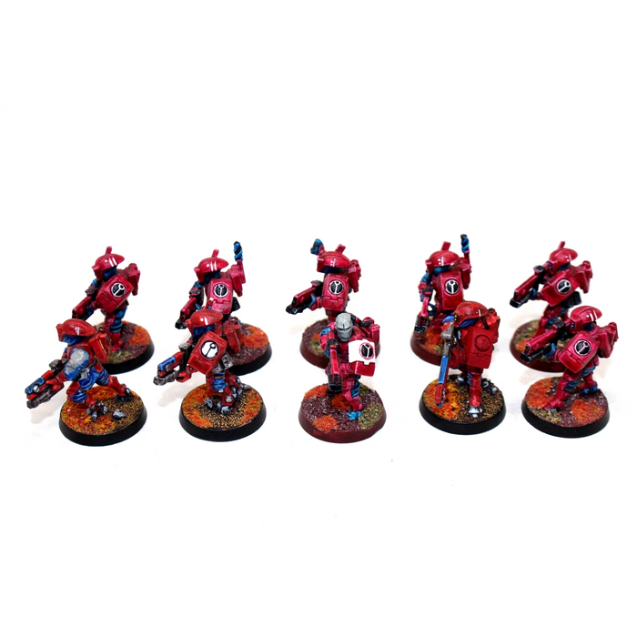 Warhammer Tau Fire Warriors Well Painted - JYS19 - Tistaminis