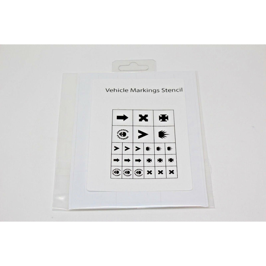Hobby Miniature Tabletop Gaming Vehicle Markings Stencil Airbrush Vinyl Stencil | TISTAMINIS