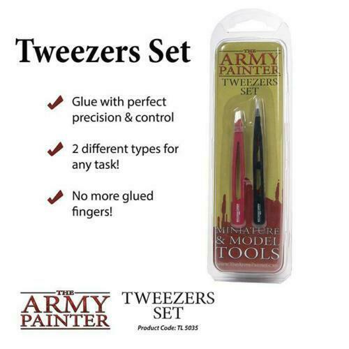 Army Painter Tweezers Set New - TISTA MINIS