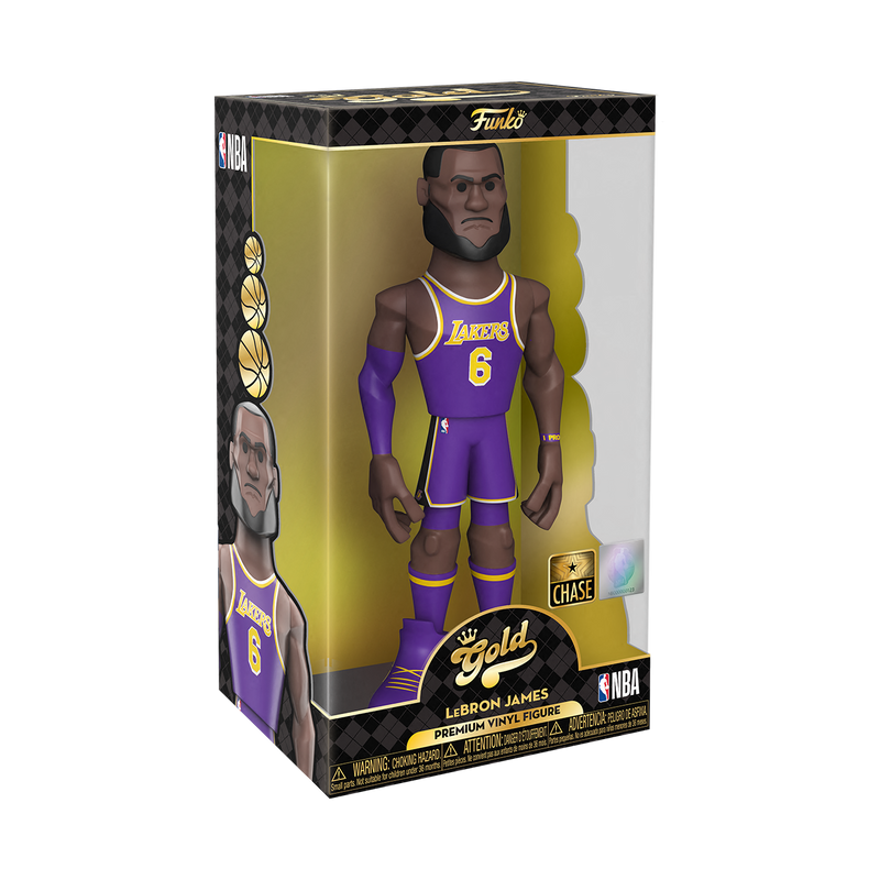 Funko POP NBA: Lakers - 10 Lebron James(Purple Jersey)