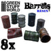 Green Stuff World Metal Barrels Resin set New - Tistaminis