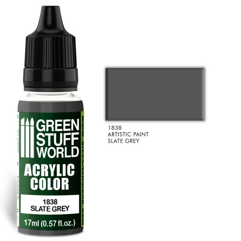 Green Stuff World Acrylic Color Slate Grey - Tistaminis