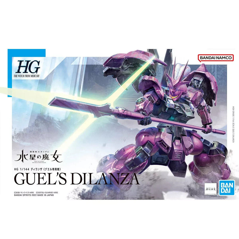 Bandai Gundam HG 1/144 Guel's Dilanza New - Tistaminis