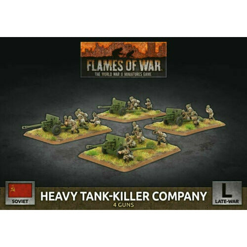 Flames of War Soviet Heavy Tank-Killer Company New - TISTA MINIS