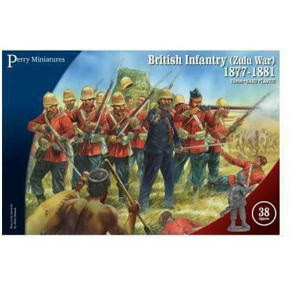 Perry Miniatures British Infantry (Zulu War) 1877 - 1881 New - Tistaminis