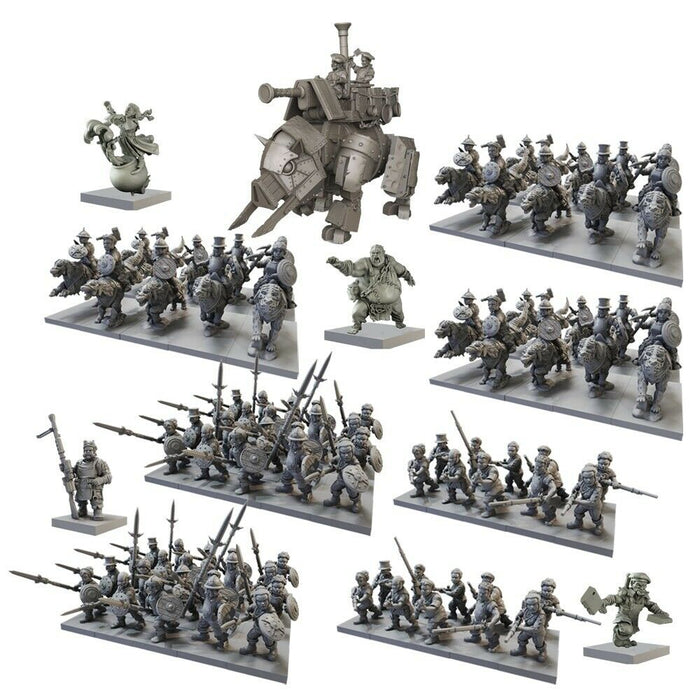 Kings of War Halfling Mega Army Aug 2021 Pre-Order - Tistaminis