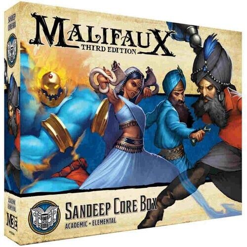 Malifaux Arcanist Sandeep Core Box New - Tistaminis