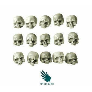 Spellcrow Human Skulls - SPCB5855 - TISTA MINIS