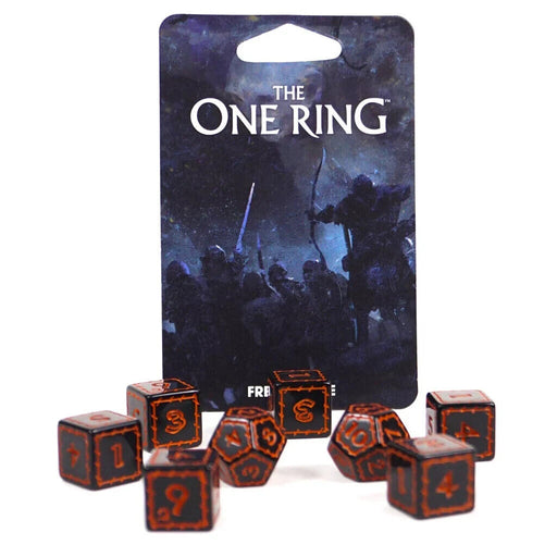 THE ONE RING BLACK DICE SET New - Tistaminis