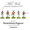 Black Powder American War of Independence British Infantry Regiment New - TISTA MINIS