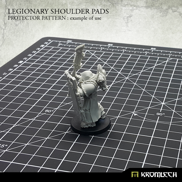 Kromlech Legionary Shoulder Pads: Protector Pattern (10) New - Tistaminis