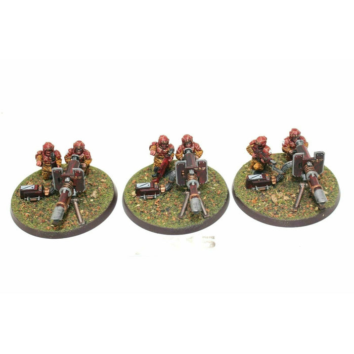 Warhammer Imperial Guard Cadian Lascannon Teams Well Painted JYS15 - Tistaminis