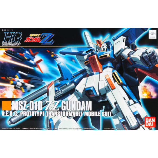 Bandai #111 ZZ Gundam "ZZ Gundam", Bandai HGUC New - TISTA MINIS