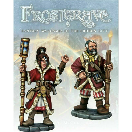 Frostgrave Chronomancer & Apprentice New - TISTA MINIS