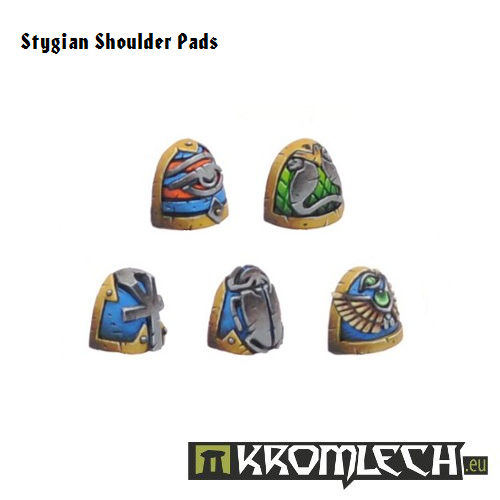 Kromlech Stygian Shoulder Pads New - TISTA MINIS