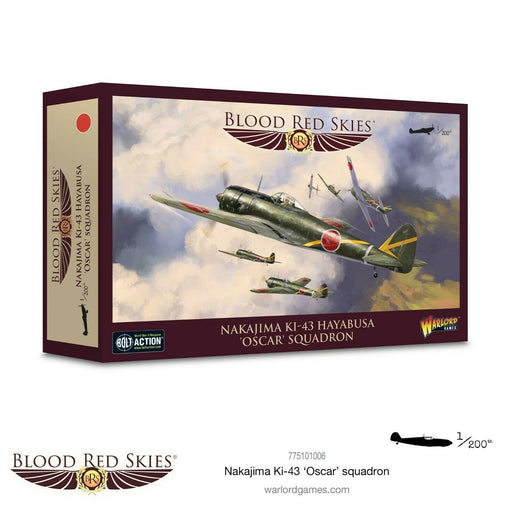 Blood Red Skies Nakajima Ki-43 II Hayabusa 'Oscar' squadron New - Tistaminis