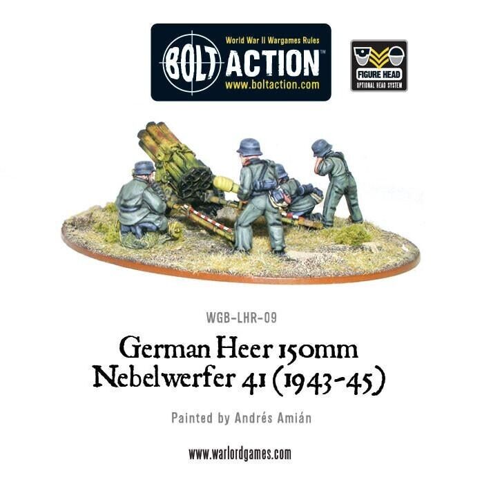 Bolt Action German Heer 150mm Nebelwerfer 41 (1943-45) New - Tistaminis