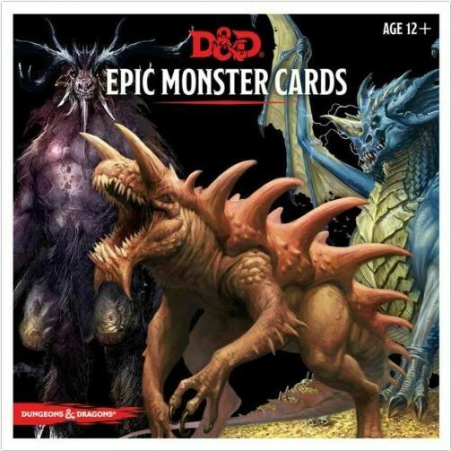 D&D: Epic Monster Cards New - TISTA MINIS