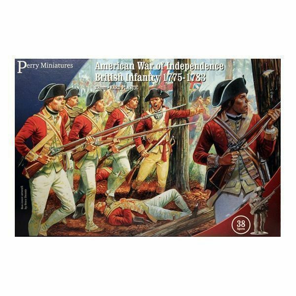 Perry Miniatures American War of Independence British Infantry 1775-1783 New - Tistaminis