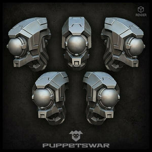 Puppets War Drone Warrior Heads New - Tistaminis