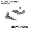 Kromlech Orc Assault Greatcoat Squad New - TISTA MINIS