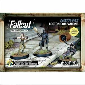 Fallout: Wasteland Warfare: Survivors Boston Companions New - TISTA MINIS