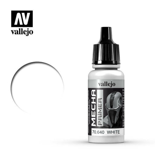 Vallejo Mecha Colour Paint White Primer (70.640) - Tistaminis