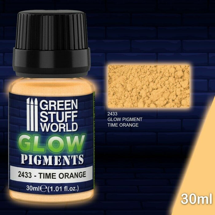 Green Stuff World Glow Pigments - TIME ORANGE New - TISTA MINIS