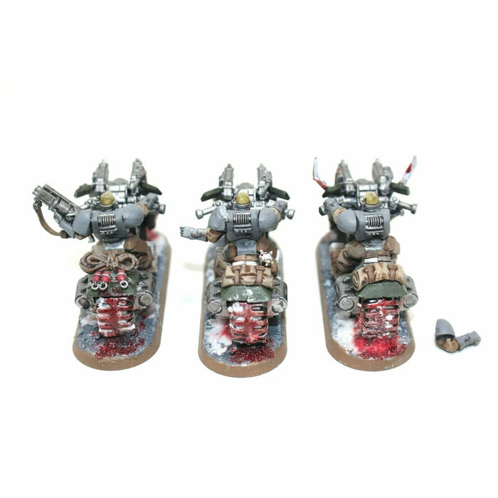 Warhammer Space Marines Scout Bikers Well Painted - A38 - TISTA MINIS