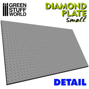 Green Stuff World Rolling Pin Diamond Plate - Small New - TISTA MINIS