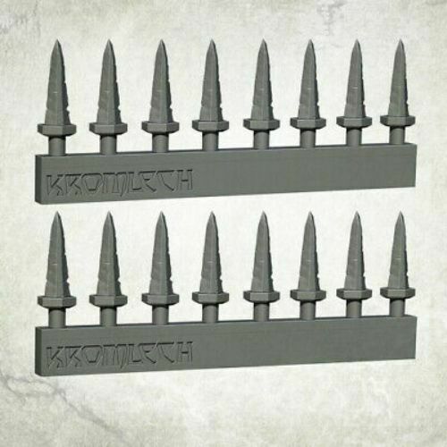 Kromlech Spikey Bits Set 4 (16) New - TISTA MINIS