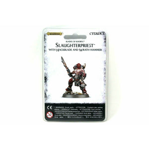 Warhammer Warriors of Chaos Slaughterpriest with Hackblade New | TISTAMINIS