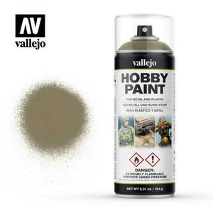 Vallejo Spray Paint Hobby Primer US Khaki New - TISTA MINIS
