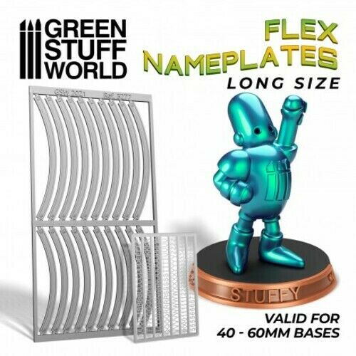 Green Stuff World	NAME PLATES - Long New - Tistaminis