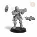 Artel Miniatures - L.E.U Male Enforcers Assault Squad 28mm New - TISTA MINIS